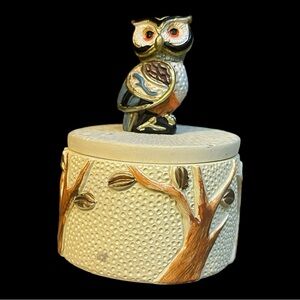 Owl trinket box 3 inches